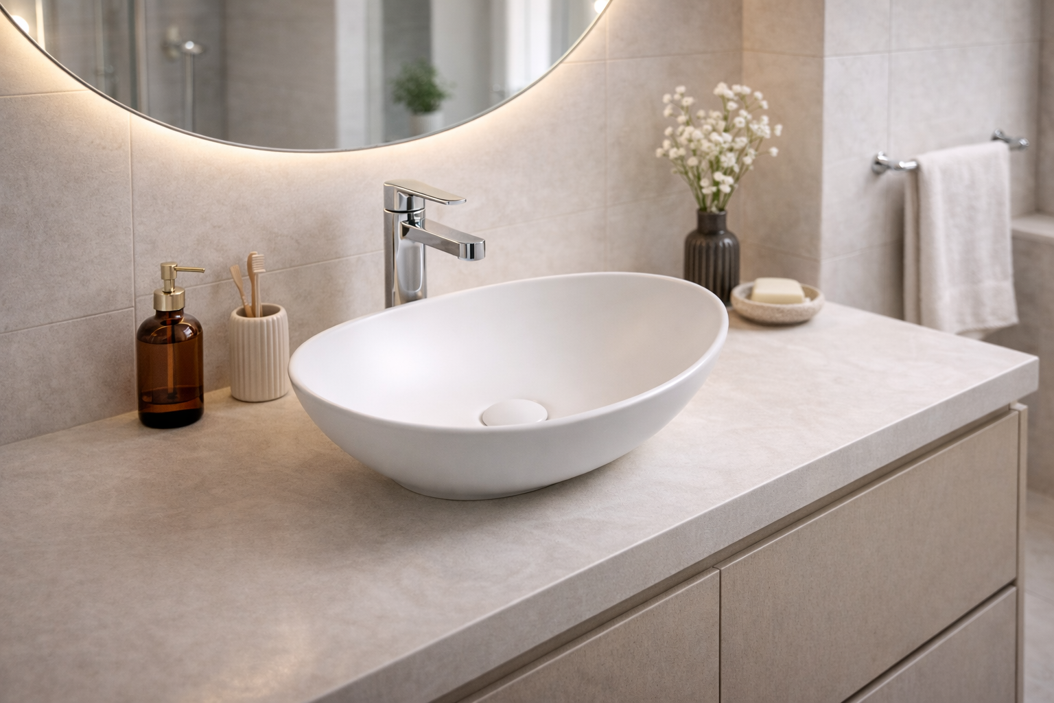 NERO lavabo 410x340x145