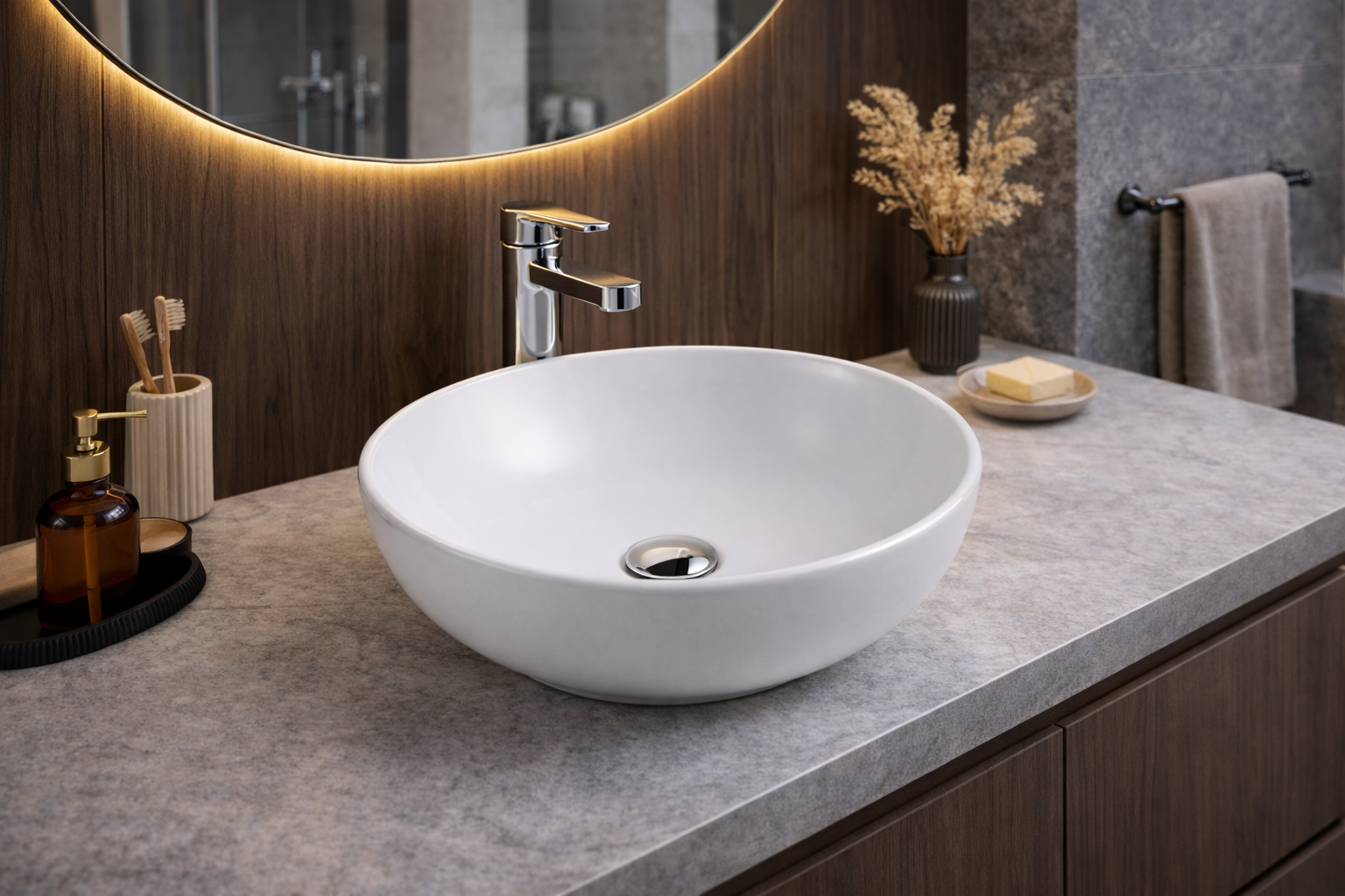 NERO lavabo 395x395x150