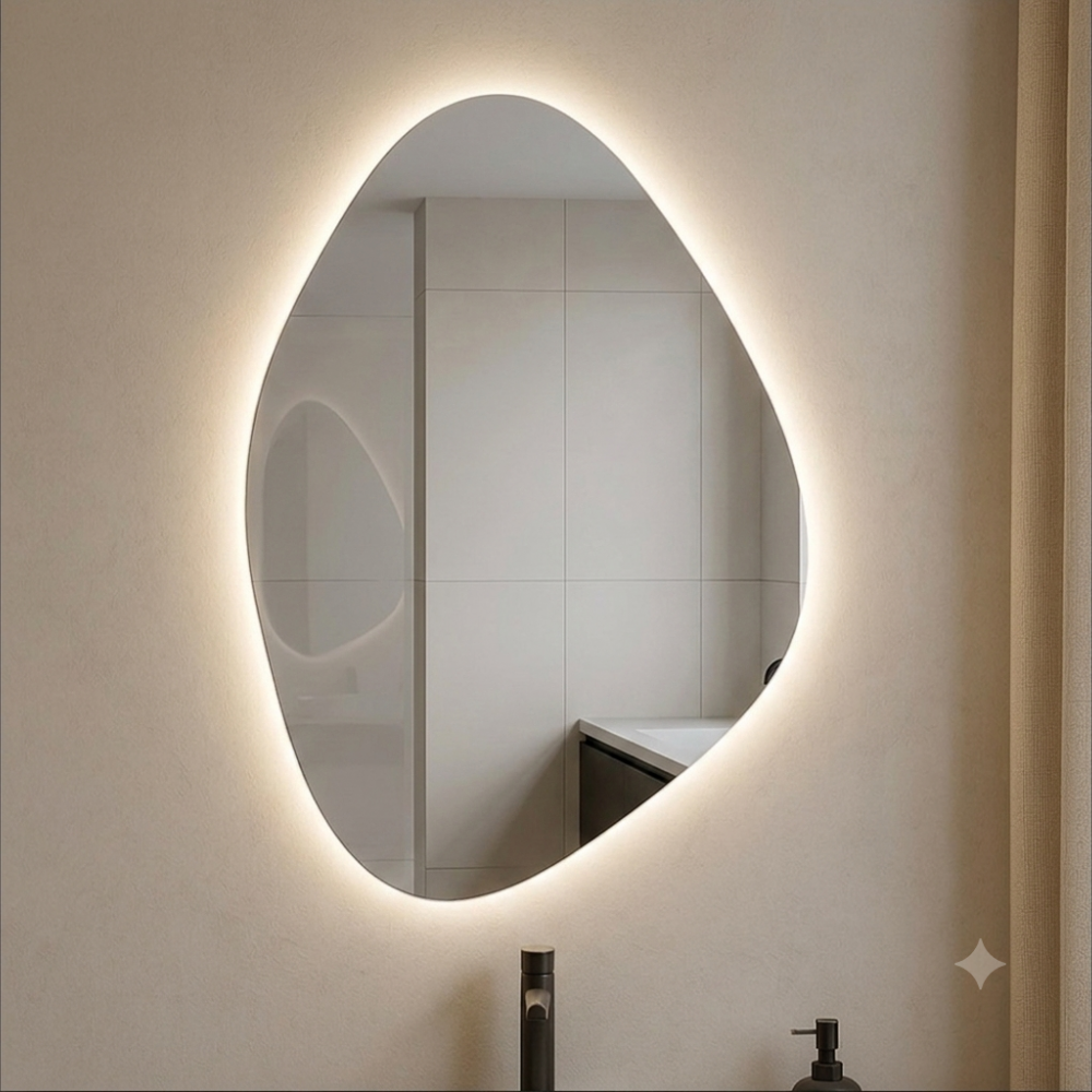 NERO LED Ogledalo Dona klasik 50x70cm touch 3u1